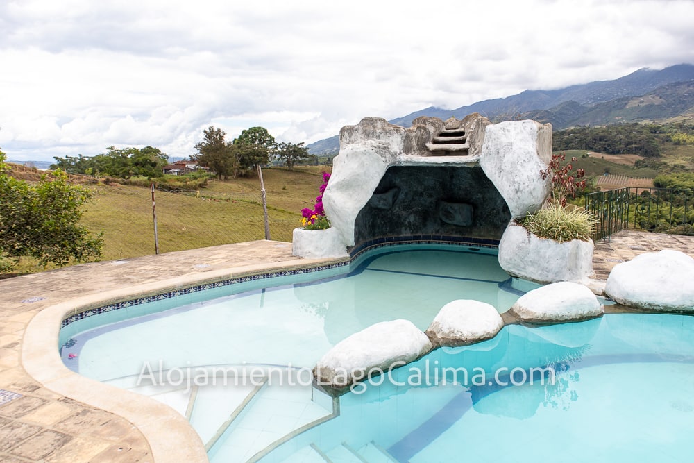 piscina, Casa campestre 0047 en el Lago Calima